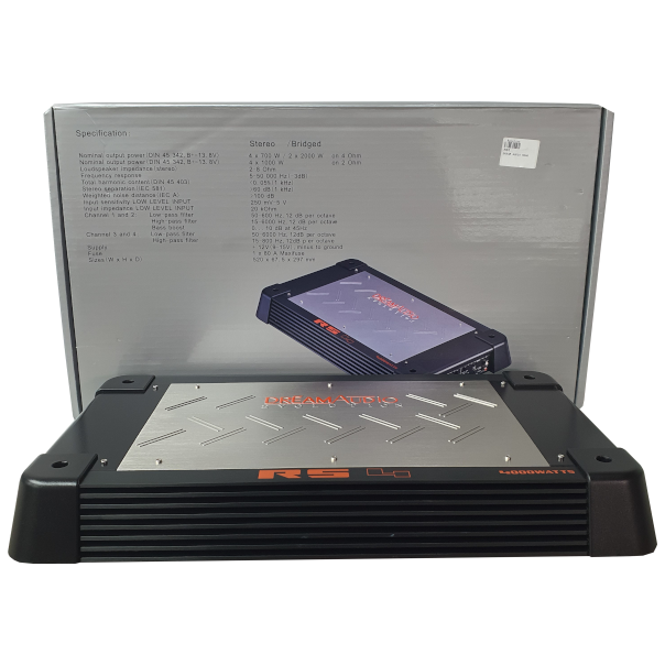 DREAM AUDIO 4CH AMPLIFIER