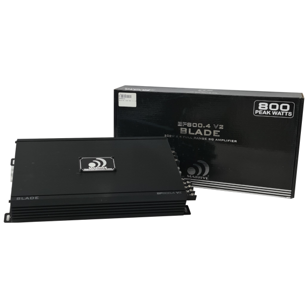 MASSIVE 200W RMS X 4 AMP
