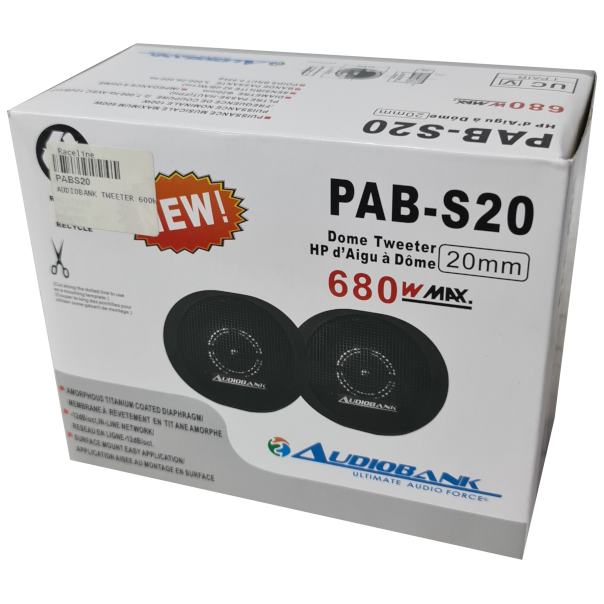 AUDIOBANK TWEETER 600W