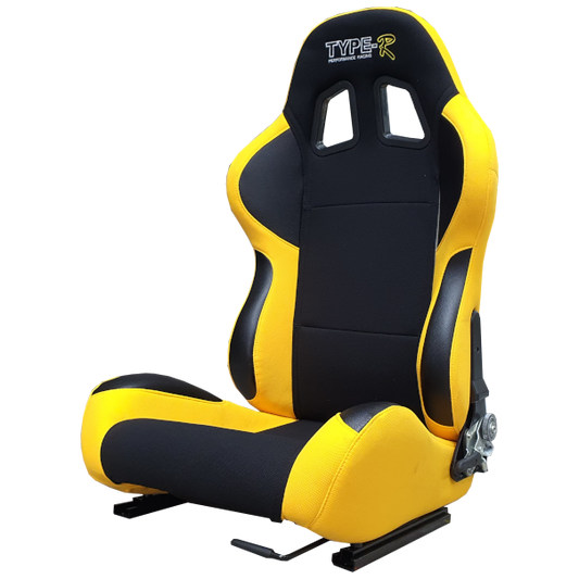 RACING SEAT SET YELLOW