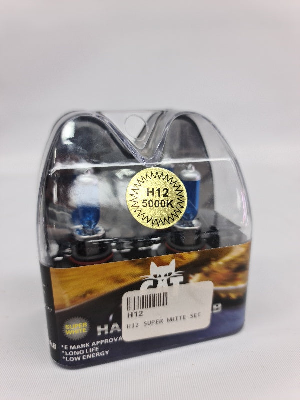 H12 SUPER WHITE SET