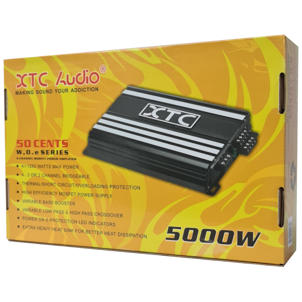 5000W 4CH AMP