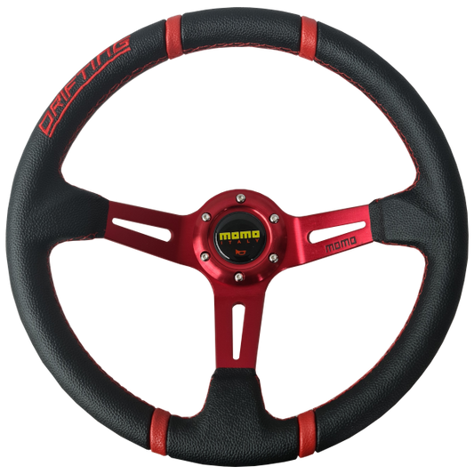 MOMO DRIFT RED STEERING WHEEL