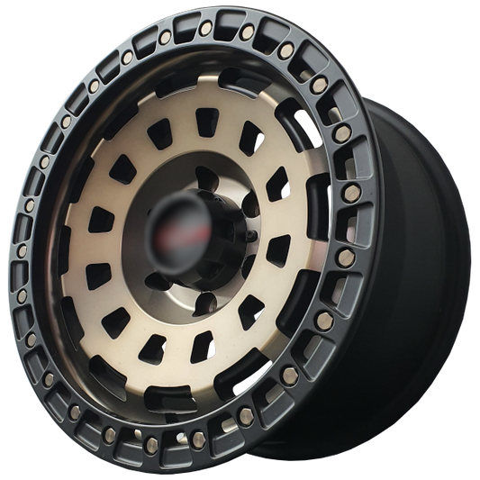 17X8.5J 6/139 ET0 CB106.1 MATT BMF