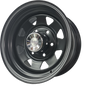 5X114 14X7J BLACK STEEL RIM