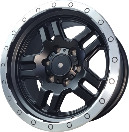 17X9 6/139 CB110 MATT BLK