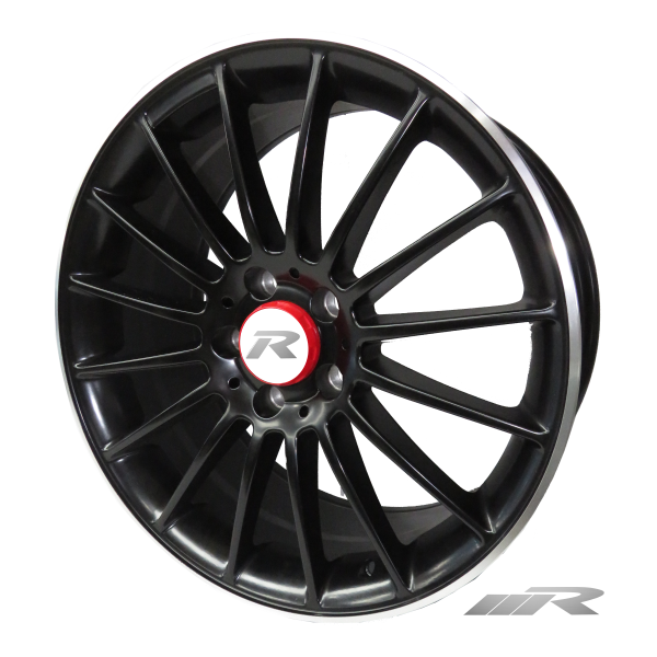 18X8J A45 5/112 ET45 SATIN BLACK