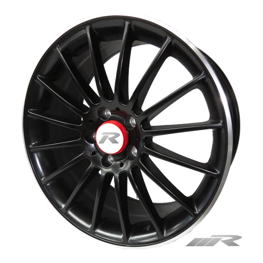 18X8J A45 5/112 ET45 SATIN BLACK