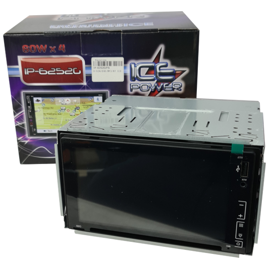 D/DIN/DVD/MP3/BT ICE POWER