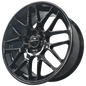 19X8.5/9.5J 5/120 ET38/43 CB72.6 BLACK